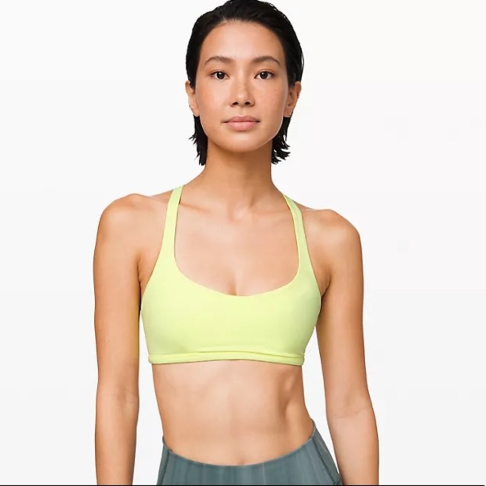 Lululemon Free To Be Wild Sports Bra- Florid Flash